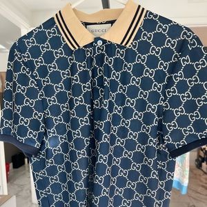Gucci button down polo